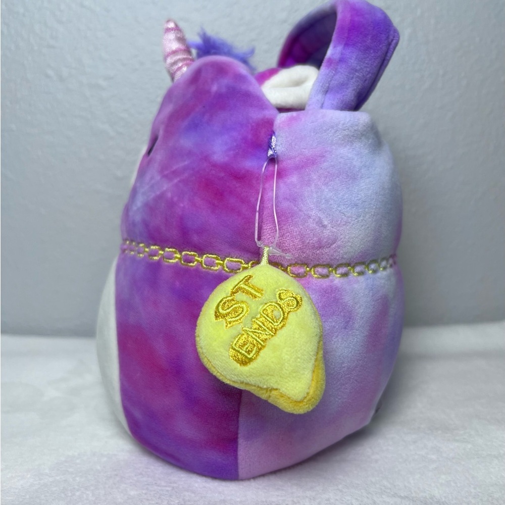 Squishmallows Lola the Unicorn Buddy Bucket (Valentine's 2024) Great for Easter - Picture 11 of 12